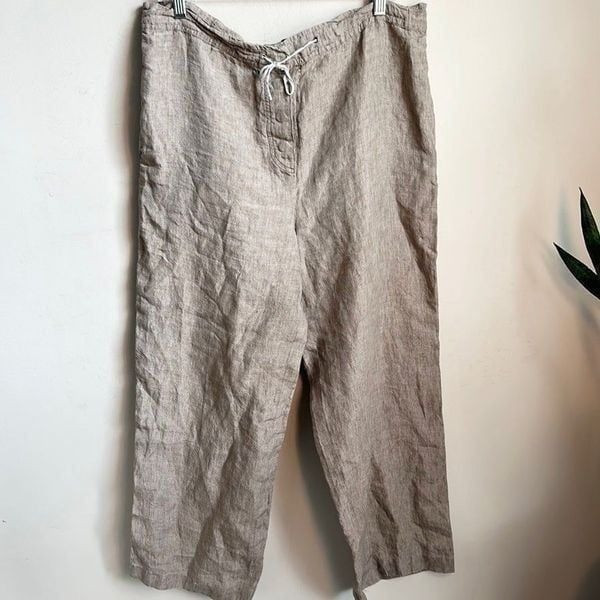 MaxMara Weekend Linen Pants 12