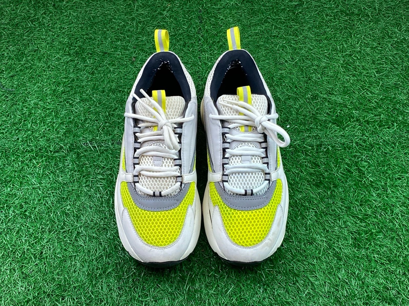 Dior B22 White Yellow - Size 11