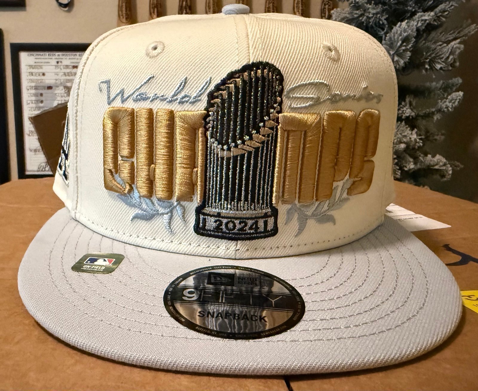 Los Angeles Dodgers 2024 World Series Champions Parade New Era 9FIFTY Hat CHAMPS