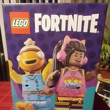 18x15 Fortnite Lego Store display Sign Poster Xbox Playstation Nintendo Switch