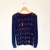 Talbots iconic British Palace guard and red phone booth sweater