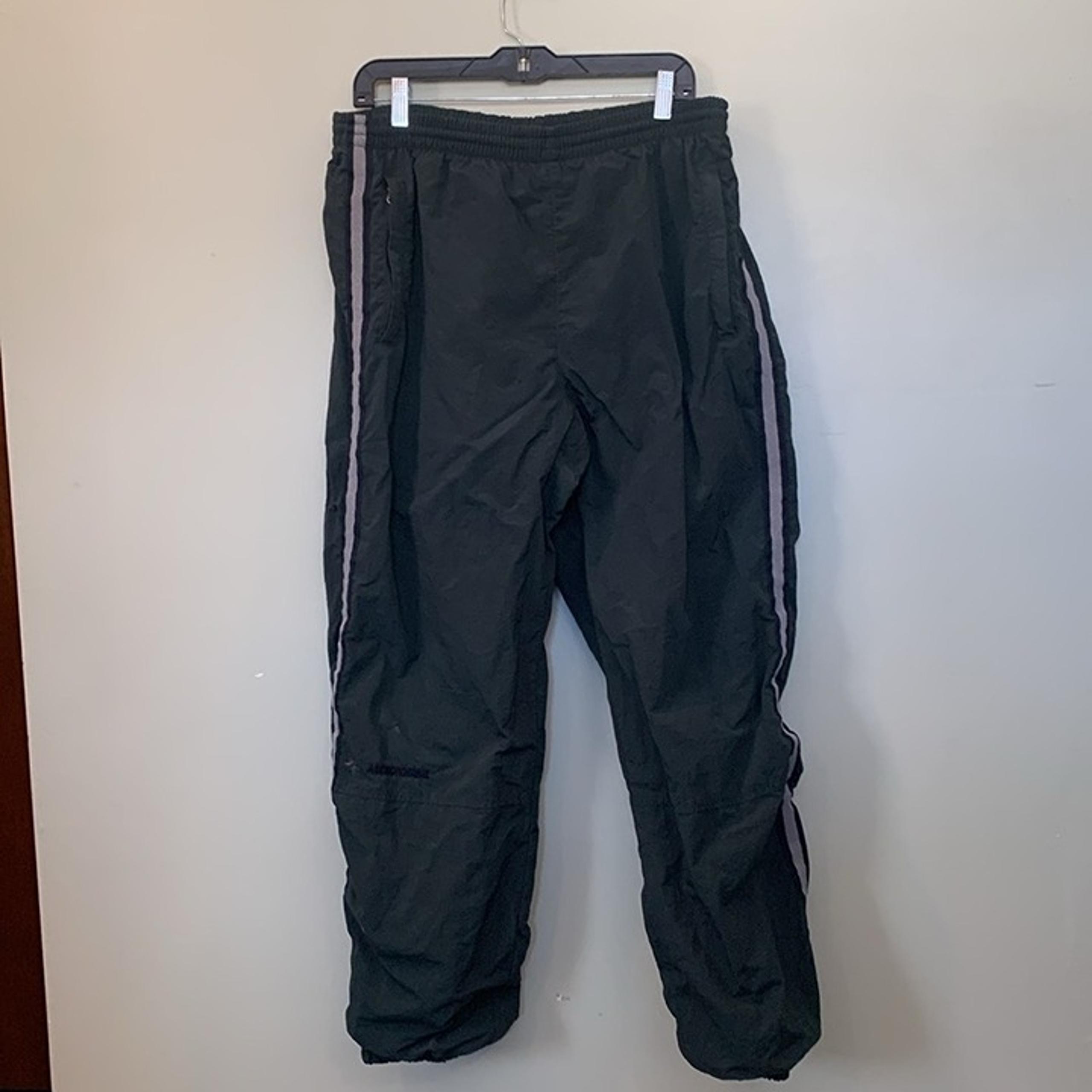 Abercrombie Performance Men’s Medium Wind Track Pants Joggers Lined Dark Green