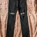 Born Dead Rare Limited Black Embroidered Distressed Skinny Jeans
