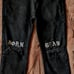 Born Dead Rare Limited Black Embroidered Distressed Skinny Jeans