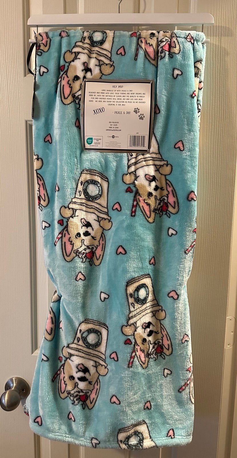 Corgi Throw Blanket