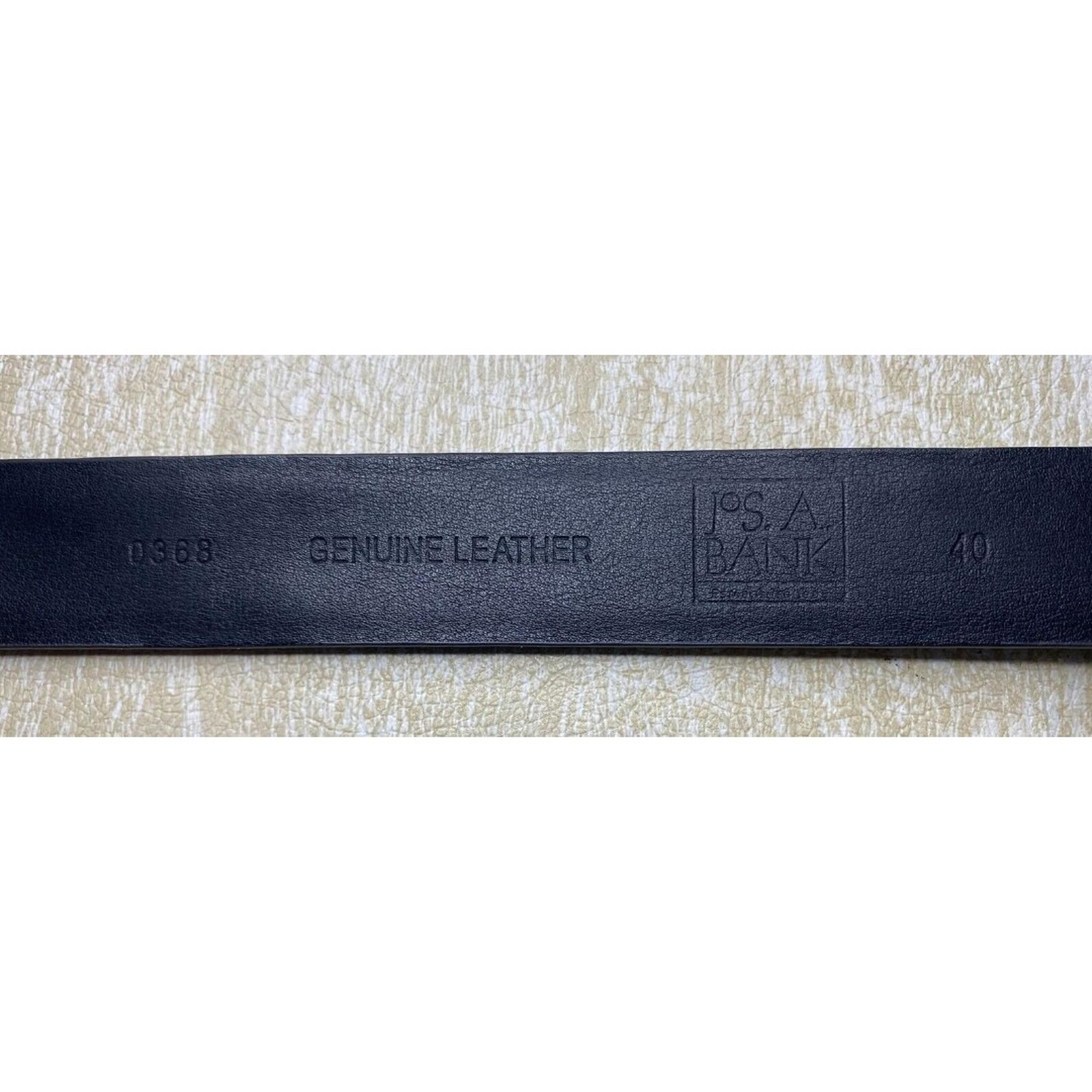 JoS A. BANK  BROWN GENUINE LEATHER BELT MEN'S SIZE 40