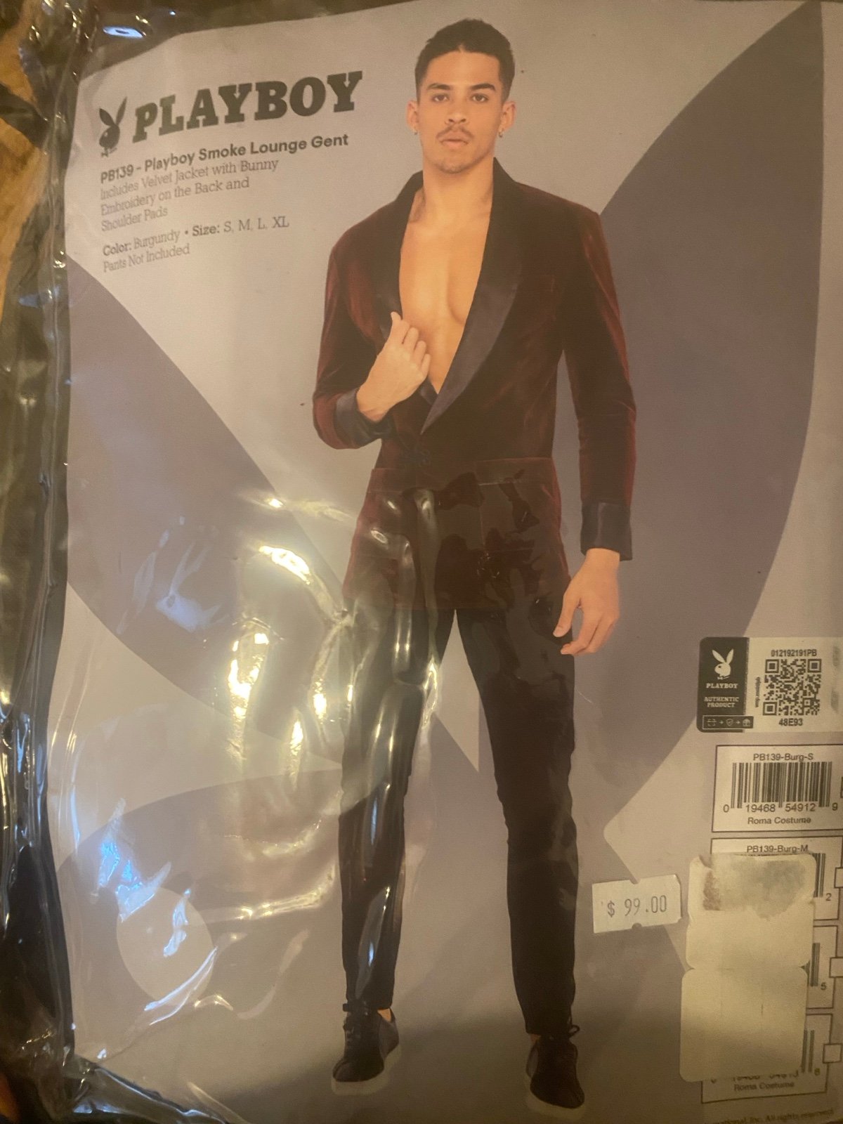 Playboy smoke lounge jacket