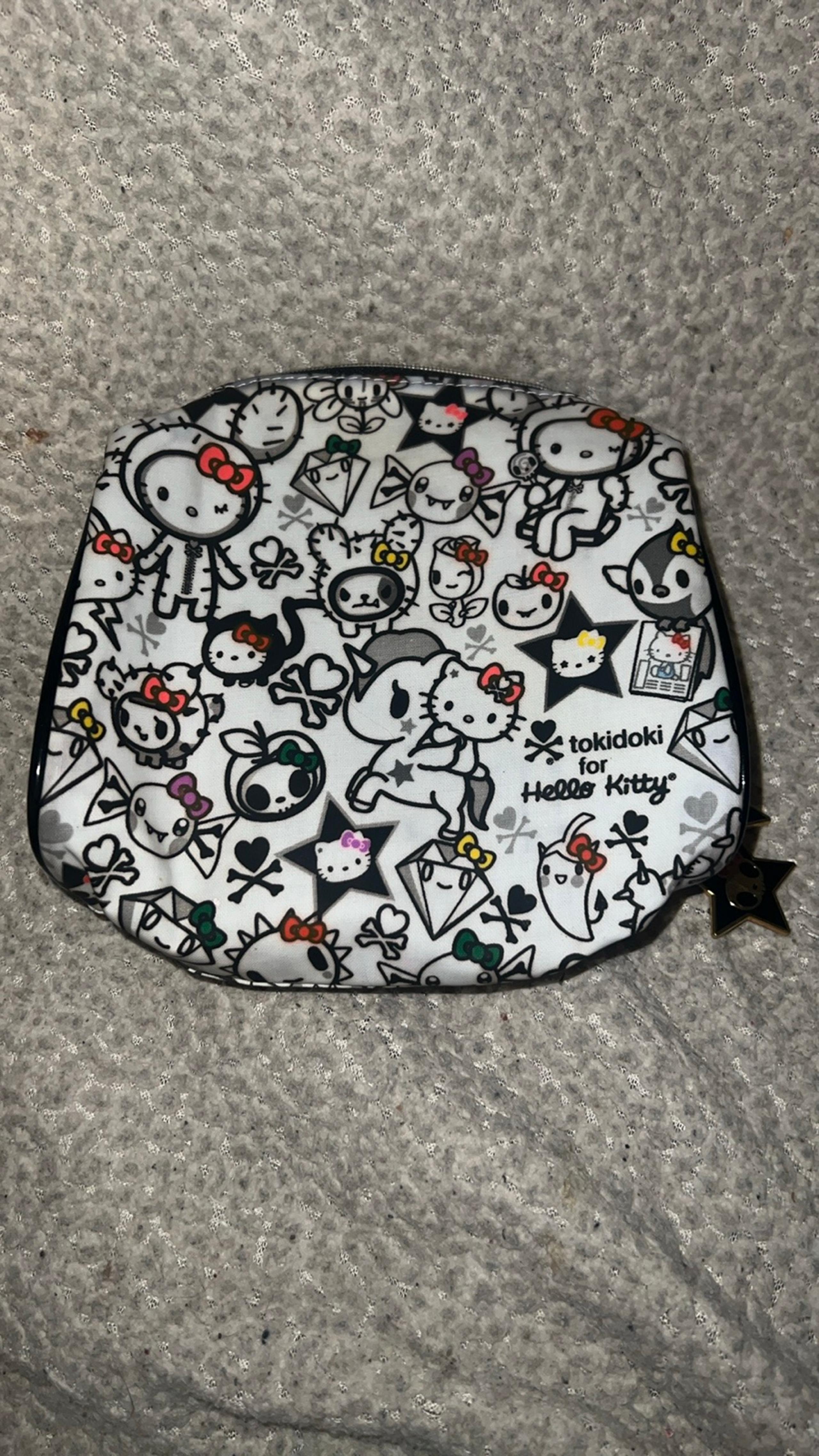 Tokidoki X Hello Kitty makeup bag pouch