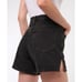 Abercrombie & Fitch High Rise Dad Shorts Black Denim Size 16