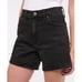 Abercrombie & Fitch High Rise Dad Shorts Black Denim Size 16