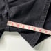 Abercrombie & Fitch High Rise Dad Shorts Black Denim Size 16