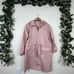 Missguided Full Zip Utility Trench Jacket Pink Women’s Size 4