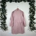 Missguided Full Zip Utility Trench Jacket Pink Women’s Size 4