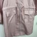 Missguided Full Zip Utility Trench Jacket Pink Women’s Size 4