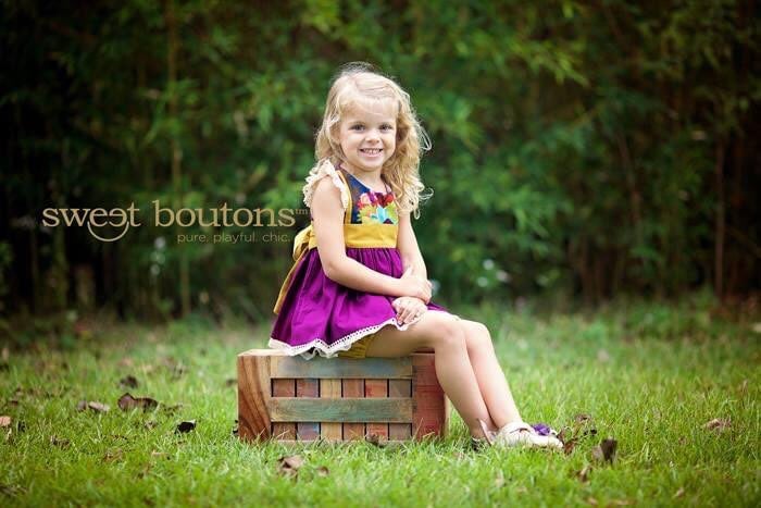 EUC Sweet Boutons Lola Tunic & Bloomers