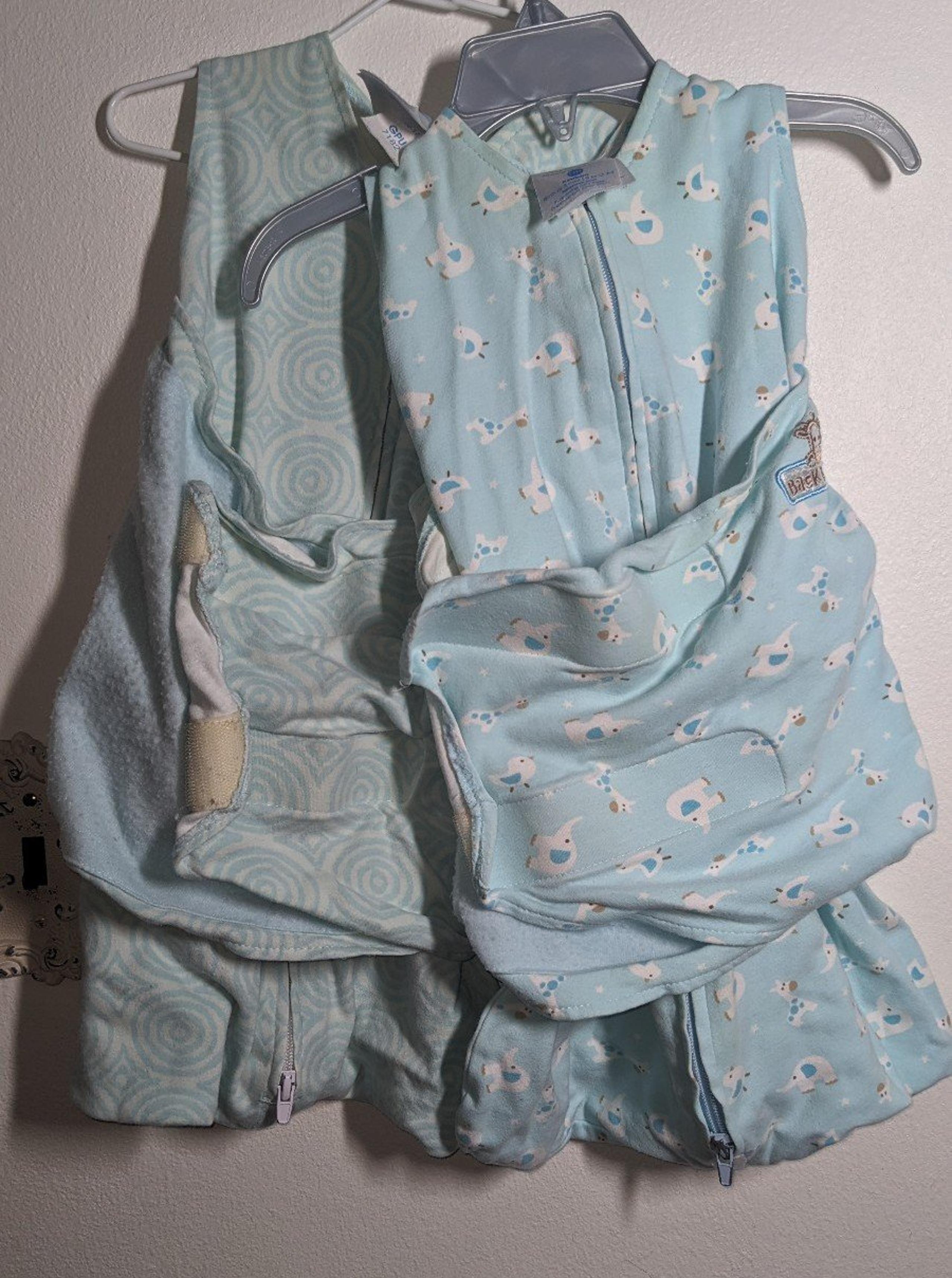 2 NB Halo sleep sack's