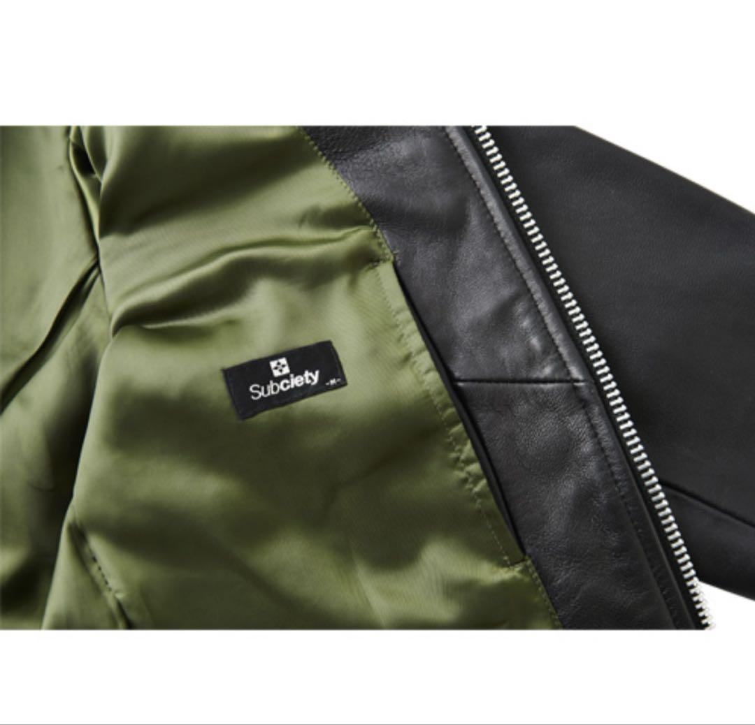 Subciety Exclusive AVIREX SINGLE RIDER'S JACKET