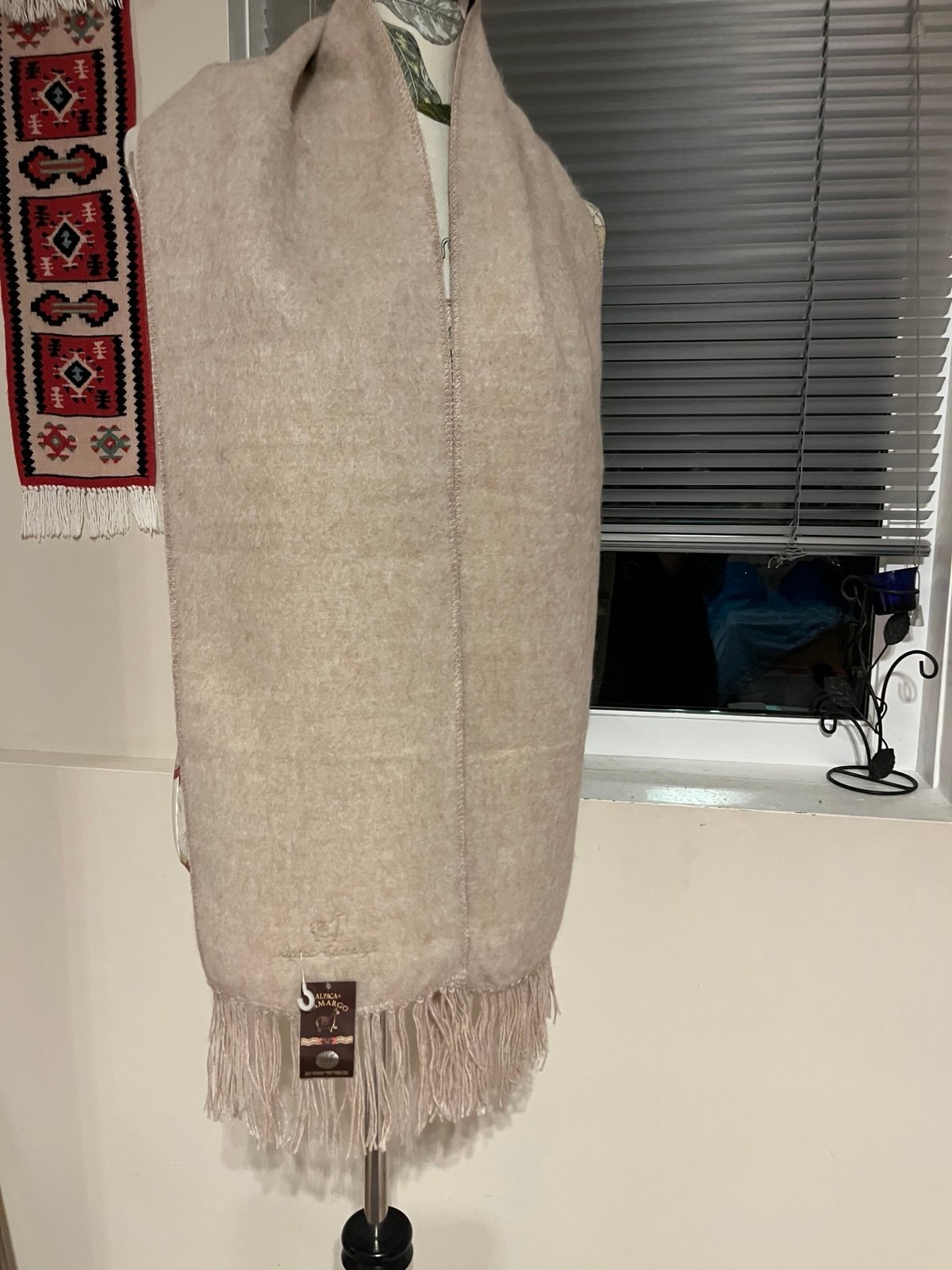 Scarf alpaca camargo Peru