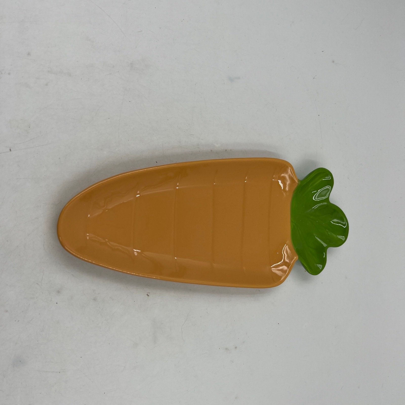 Celebrate It Ceramic 12in Carrot Serving Platter CC01B34003