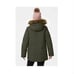 NWT Helly Hansen Green Women's Classic Parka Puffer Dark Coat