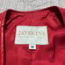 Jayskins red leather quilted vest size M