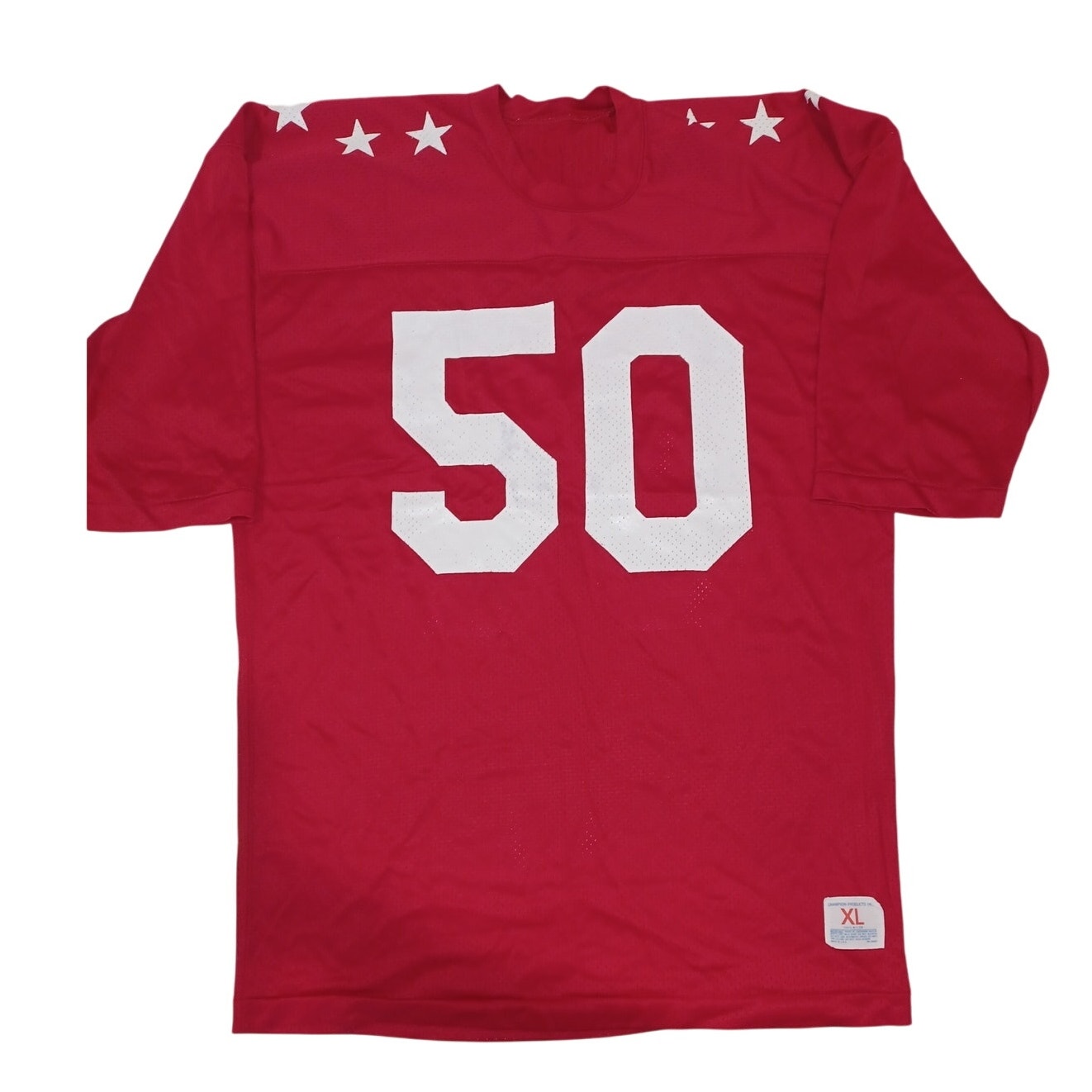Vintage 1980 LA ALL STARS Champion Jersey Red Size XL
