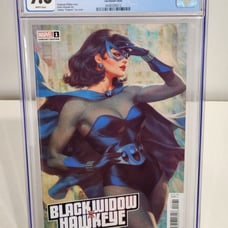 Black Widow & Hawkeye #1 Stanley Artgerm Lau Variant CGC 9.8