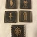 FF 16 Square Enix Kuji D Award Cork Coaster Full Set