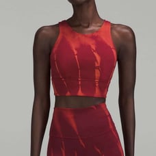 Lululemon Wunder Train Longline Bra Fade *Medium Support, C/D Cup Size 12 NWT