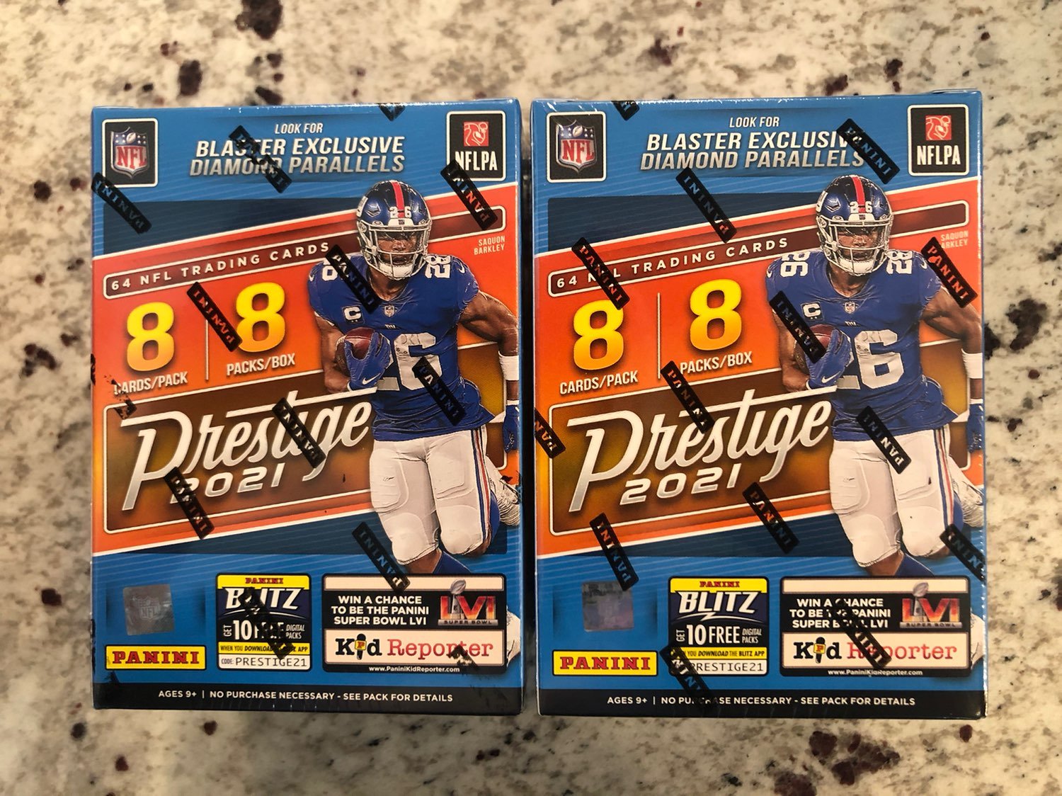 2021 Panini Prestige NFL Football Blaster Box Lot NEW SEALED