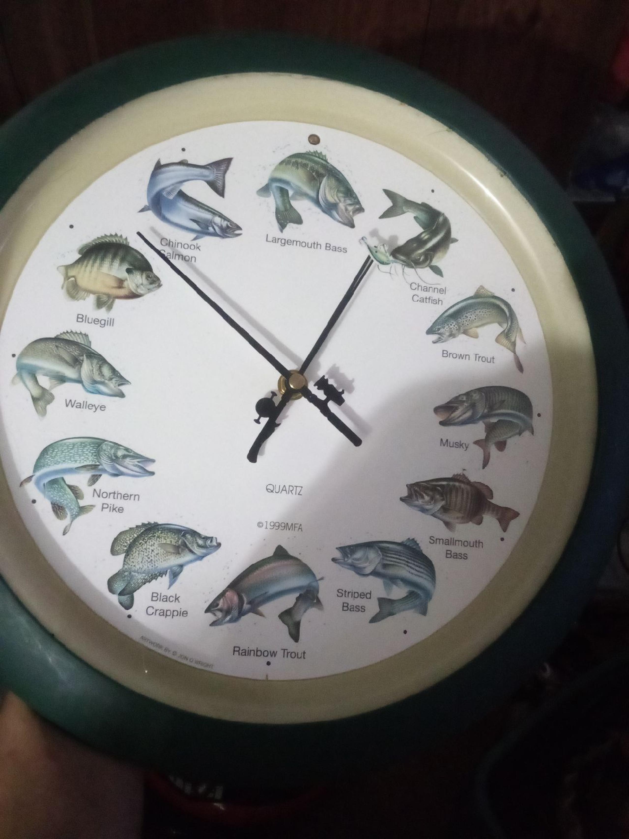 Fisherman's clock