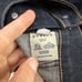 Hudson Jeans Womens Blue Dark Wash Signature Jean Jacket Size XS