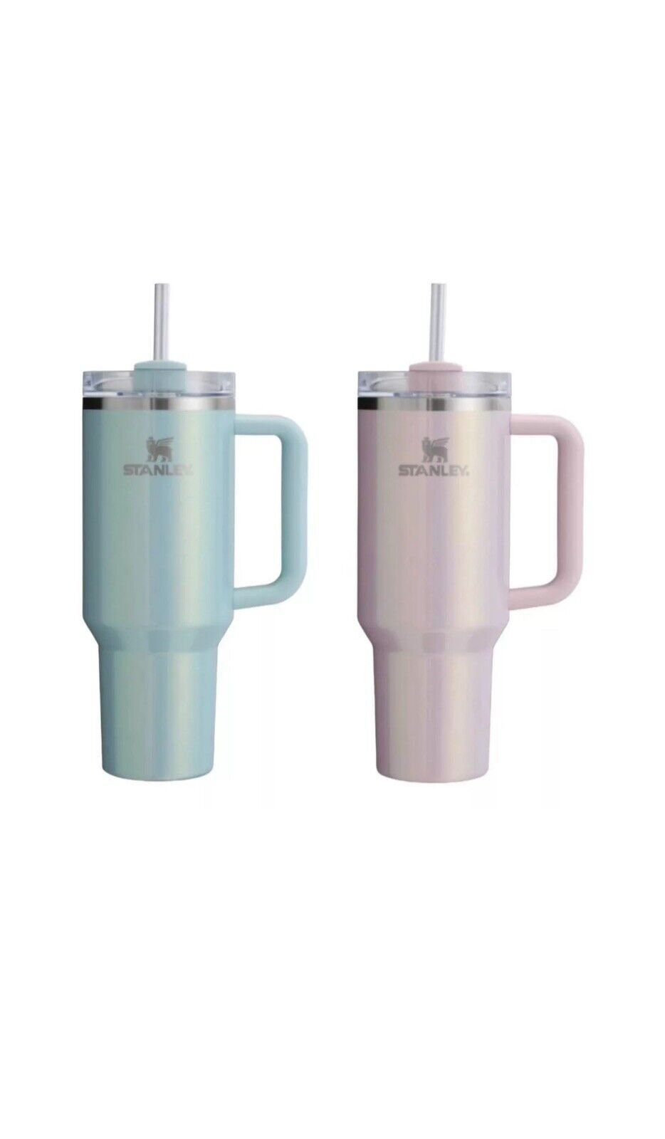 Stanley Aster & Blueberry Milk Exclusive Set-40 oz tumbler*NEW* Bundle Set of 2!