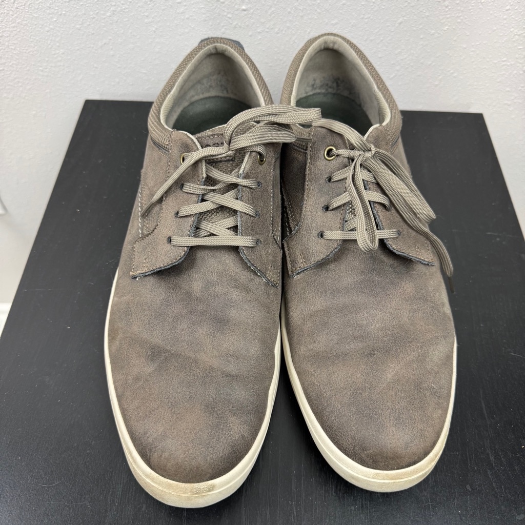 Rockport Colle Plain Toe CJ3214 Sneaker Mens 13 Gray Lace Up Lifestyle Shoes