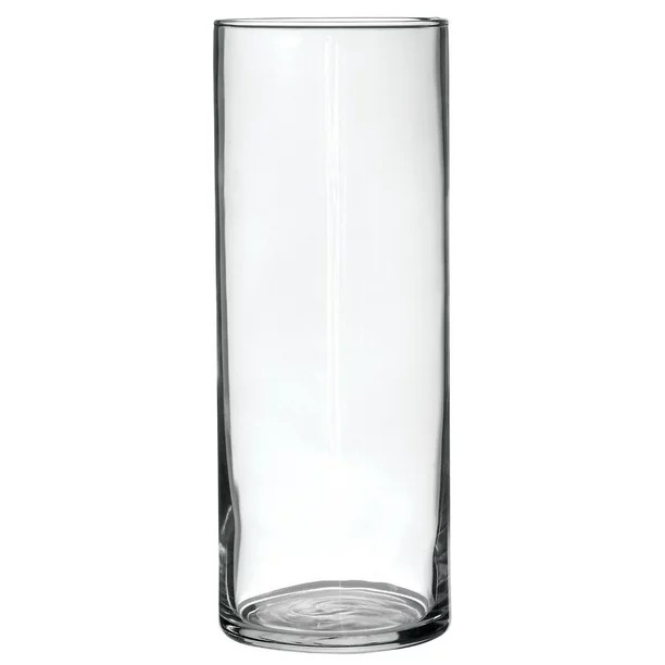 12 Cylinder Vase (Lot of 12), Glass Vases Wedding PartyTable Decor
