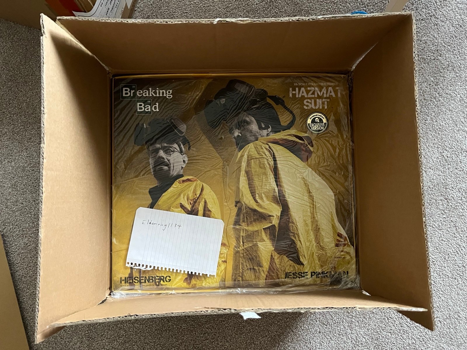 Threezero Breaking Bad Heisenburg And Jesse Pinkman Hazmat Exclusive Edition 1/6