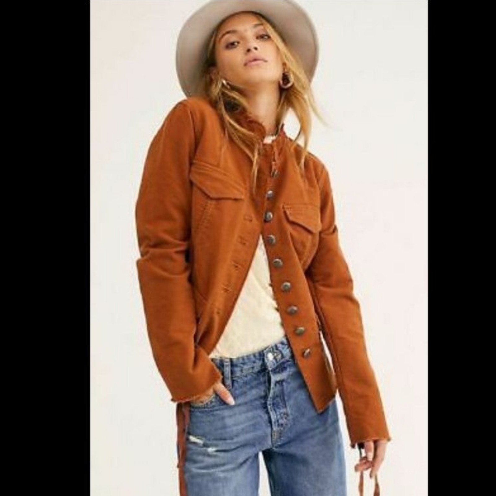Free People Sergeant Jacket
