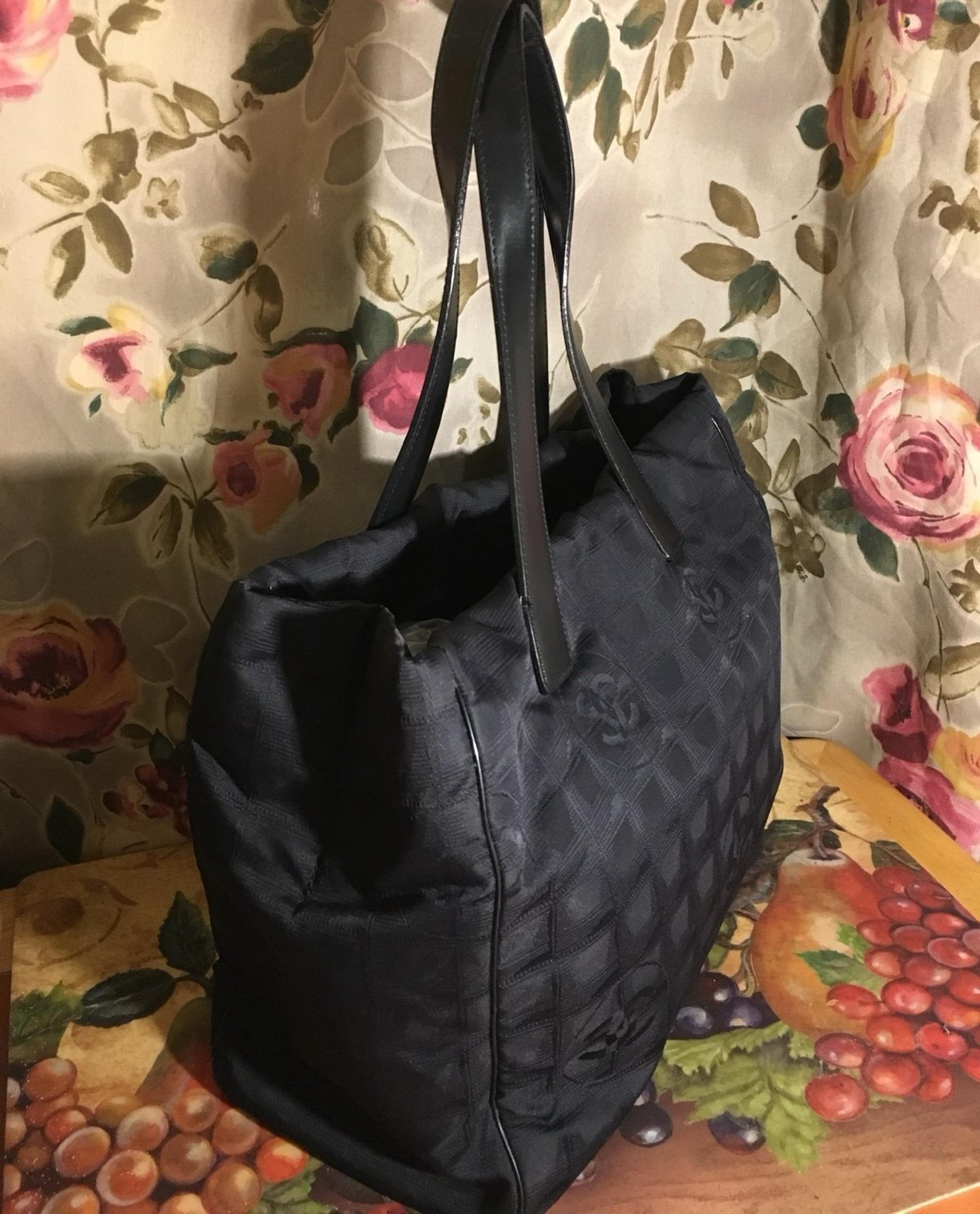 CHANEL CC Monogram tote bag borsa purse RARE!