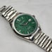 CUSTOM MOD (GRAND SEIKO) TREE GREEN AUTOMATIC NH35A MOVEMENT MEN'S WATCH NEW