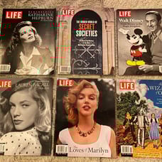 Life magazine lot of 8