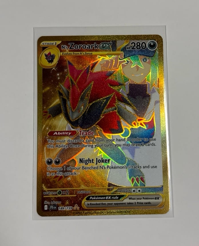 Pokemon N’s Zoroark EX Journey Together