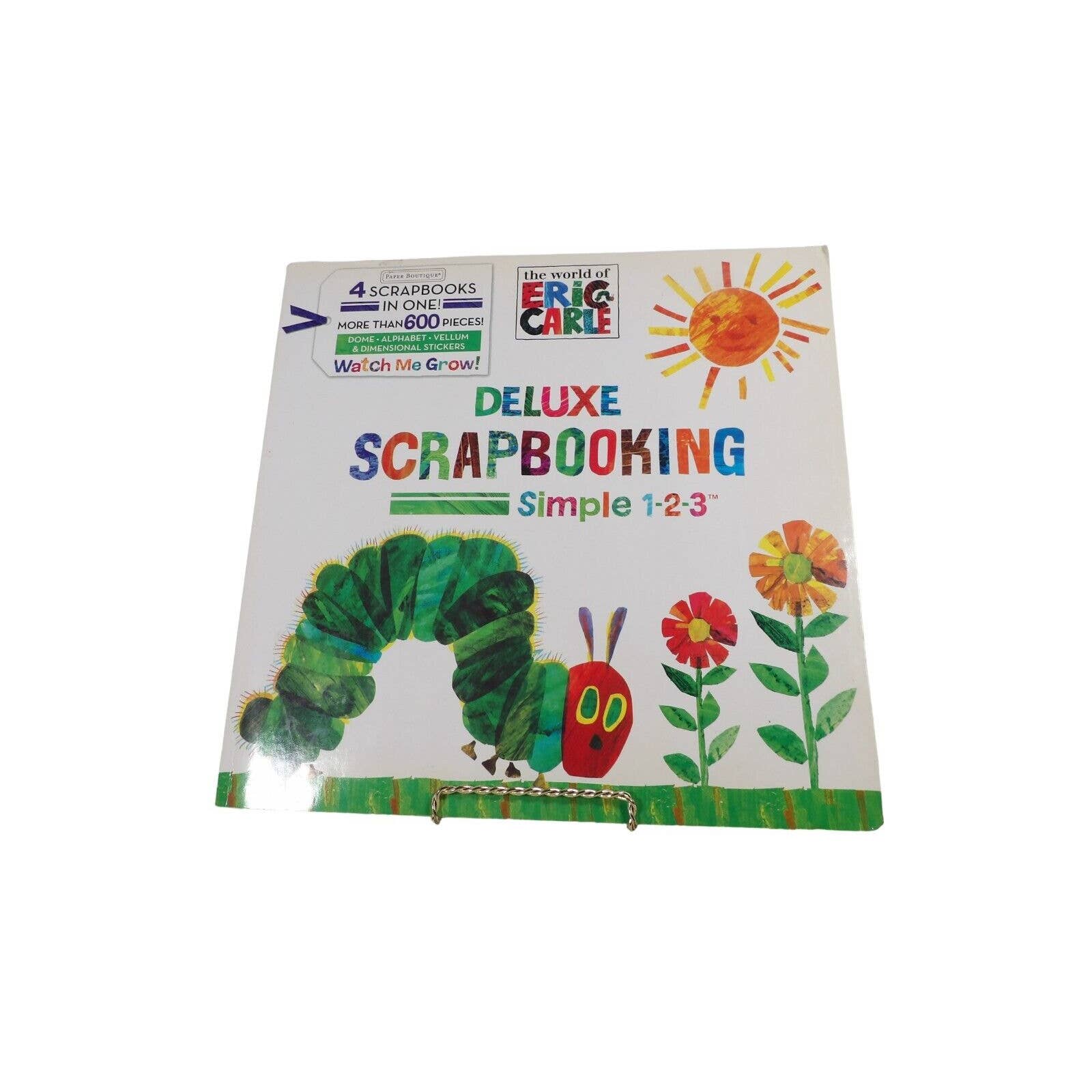 Paper Boutique Alphabet Dimensional Stickers 600 Pieces Deluxe Scrapbook Kit