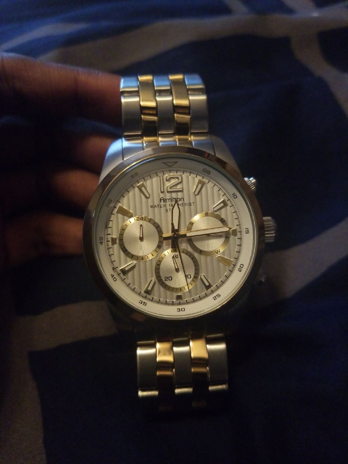 Armitron Waterproof Golden Watch
