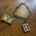 Vintage Jewelry 1/20 12k GF Bible Jesus Gold Charm Bracelet