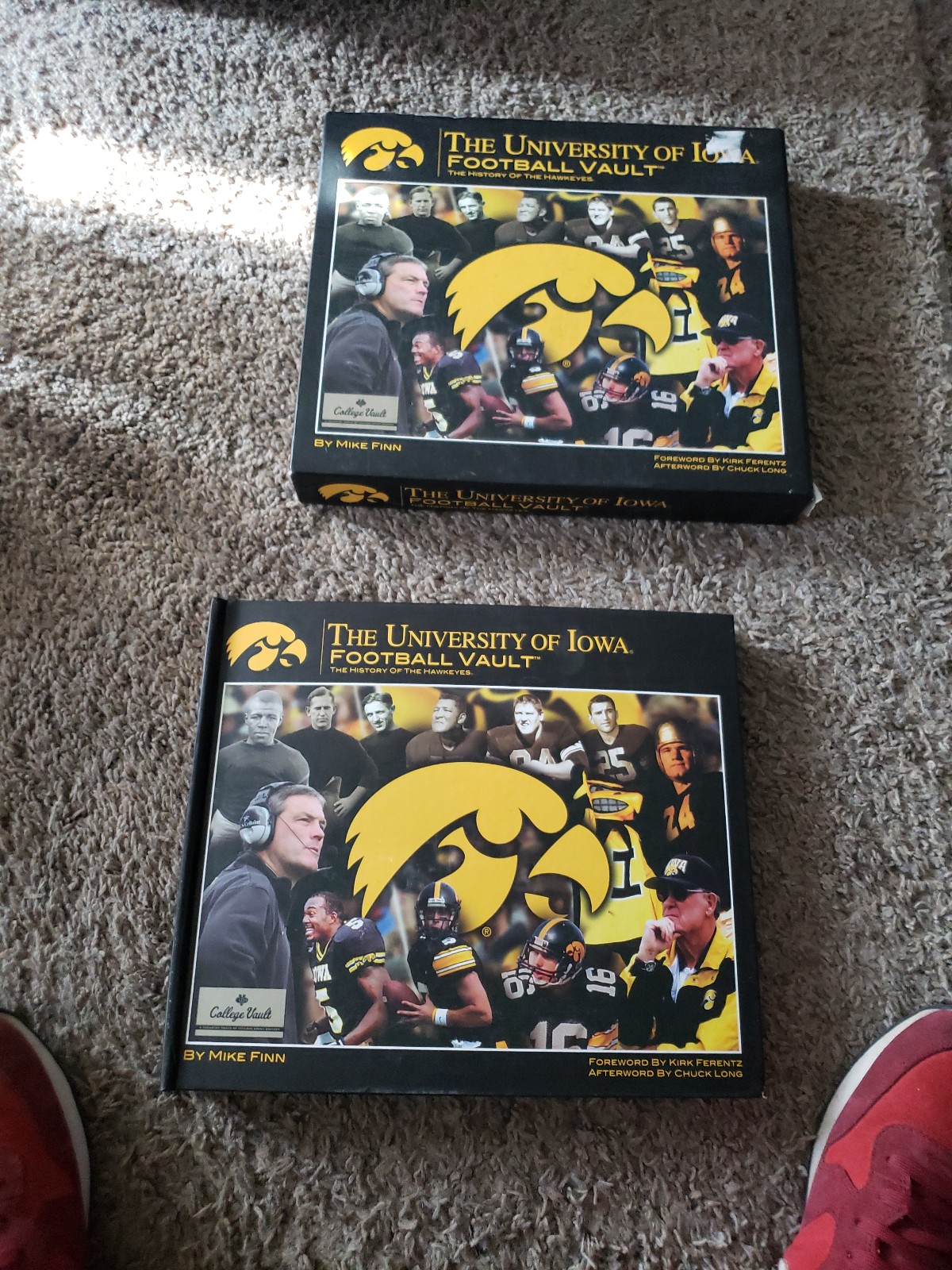 The University of Iowa football vault