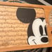 Disney Mickey Mouse cutting board
