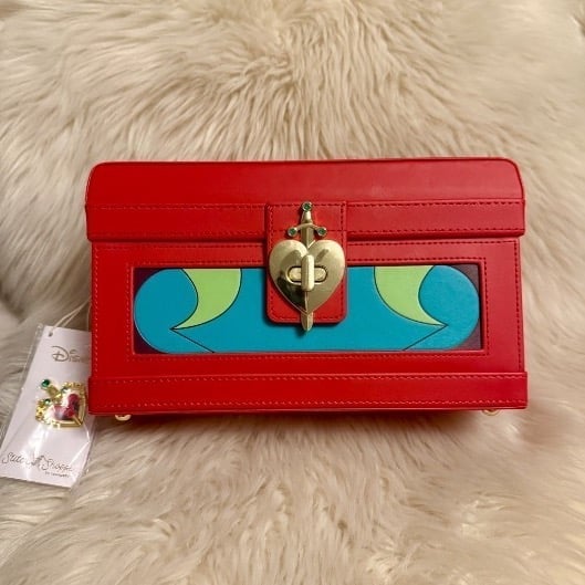Loungefly- Stitch Shoppe Snow White Evil Queen Heart Box Crossbody Bag