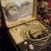 Sears Silvertone 4232 Tube portable Reel to Reel R2R Tape Recorder Microphone