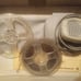 Sears Silvertone 4232 Tube portable Reel to Reel R2R Tape Recorder Microphone