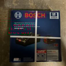 NEW Bosch High Performance Lithium-Ion Battery Starter Kit Model #GXS18V-16-14